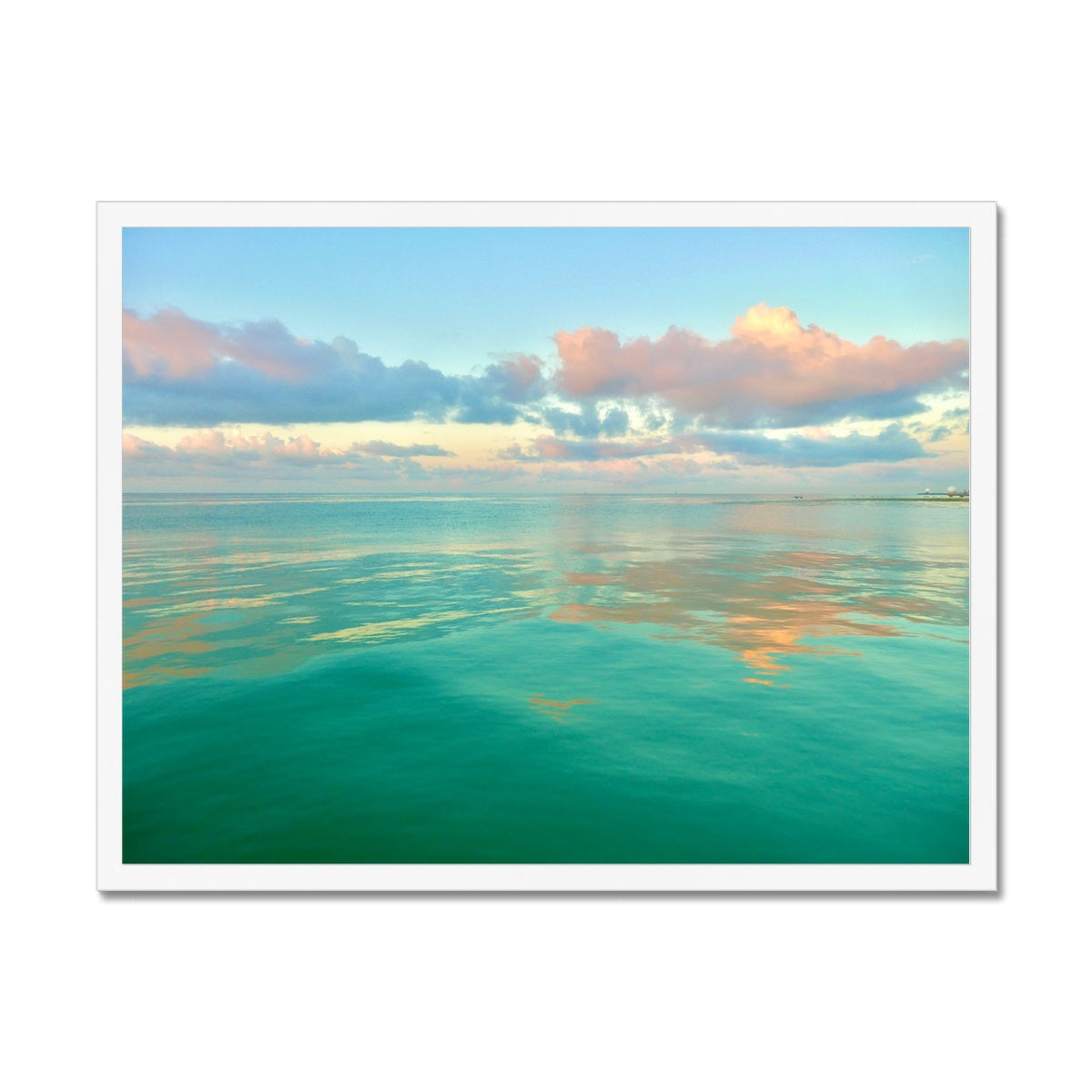 Rise and Float Framed Print