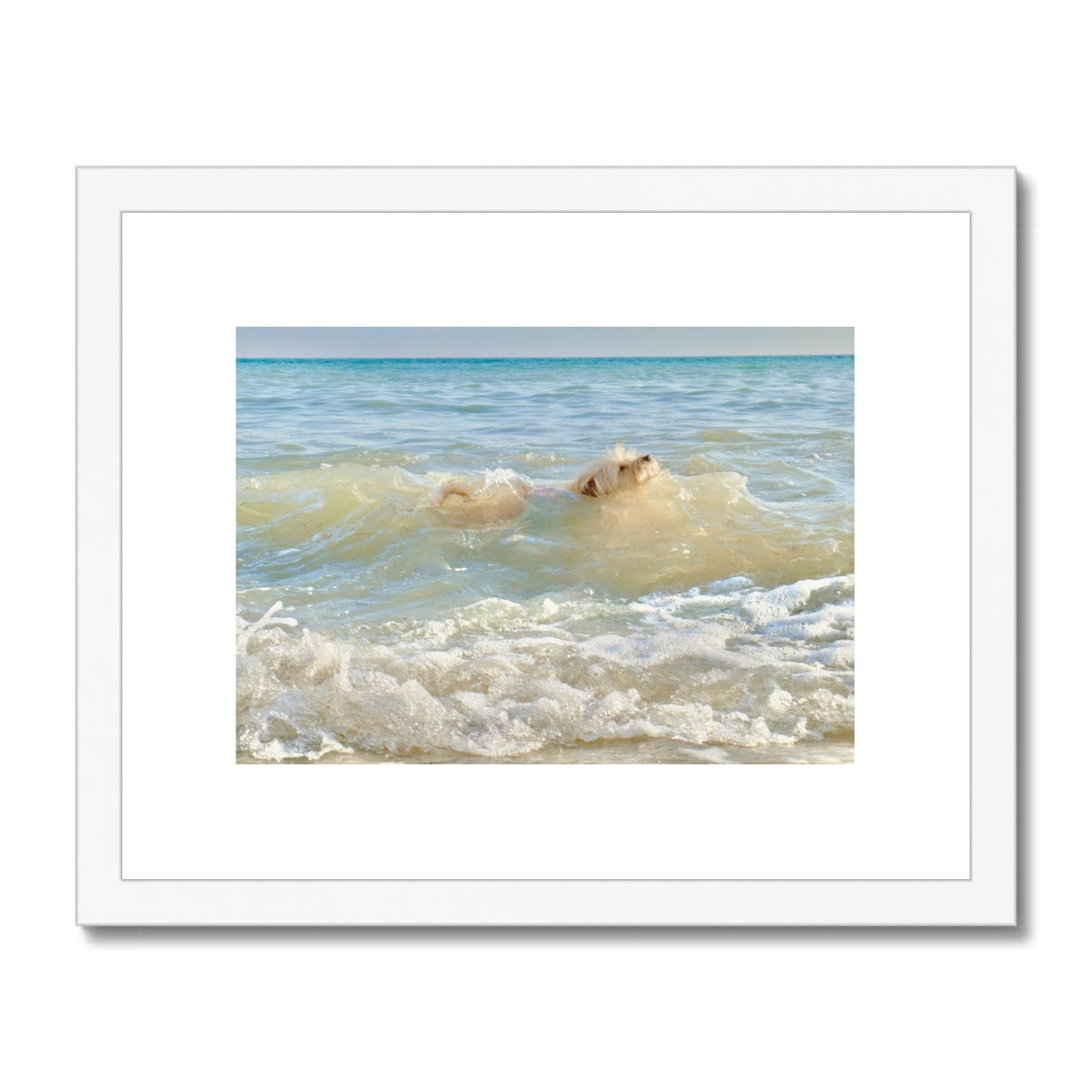 Go with the Flow Framed & Mounted Print