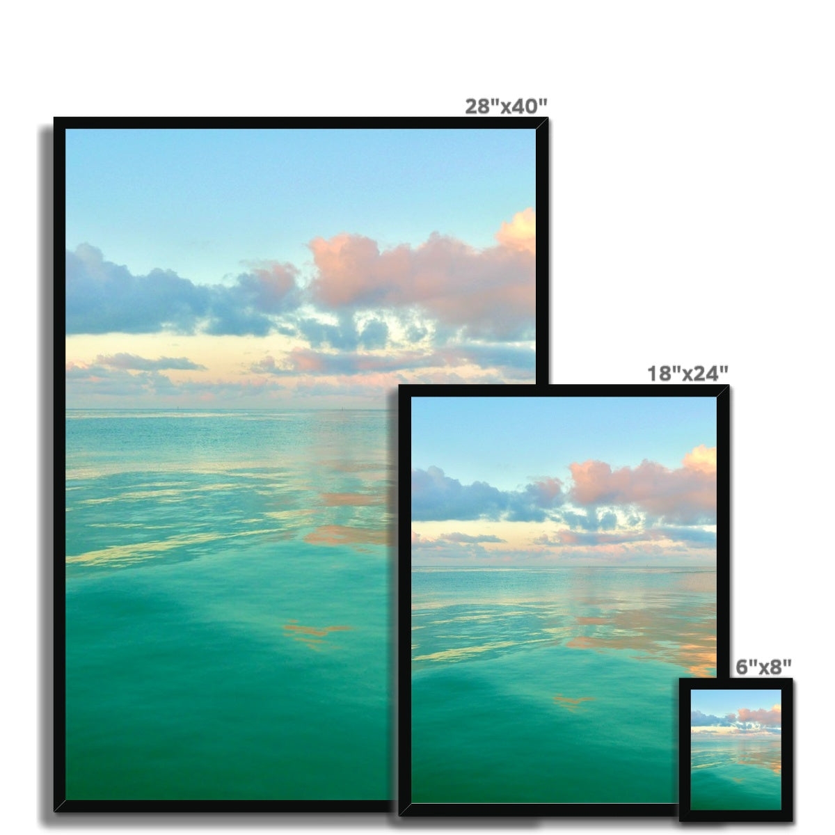 Rise and Float Framed Print
