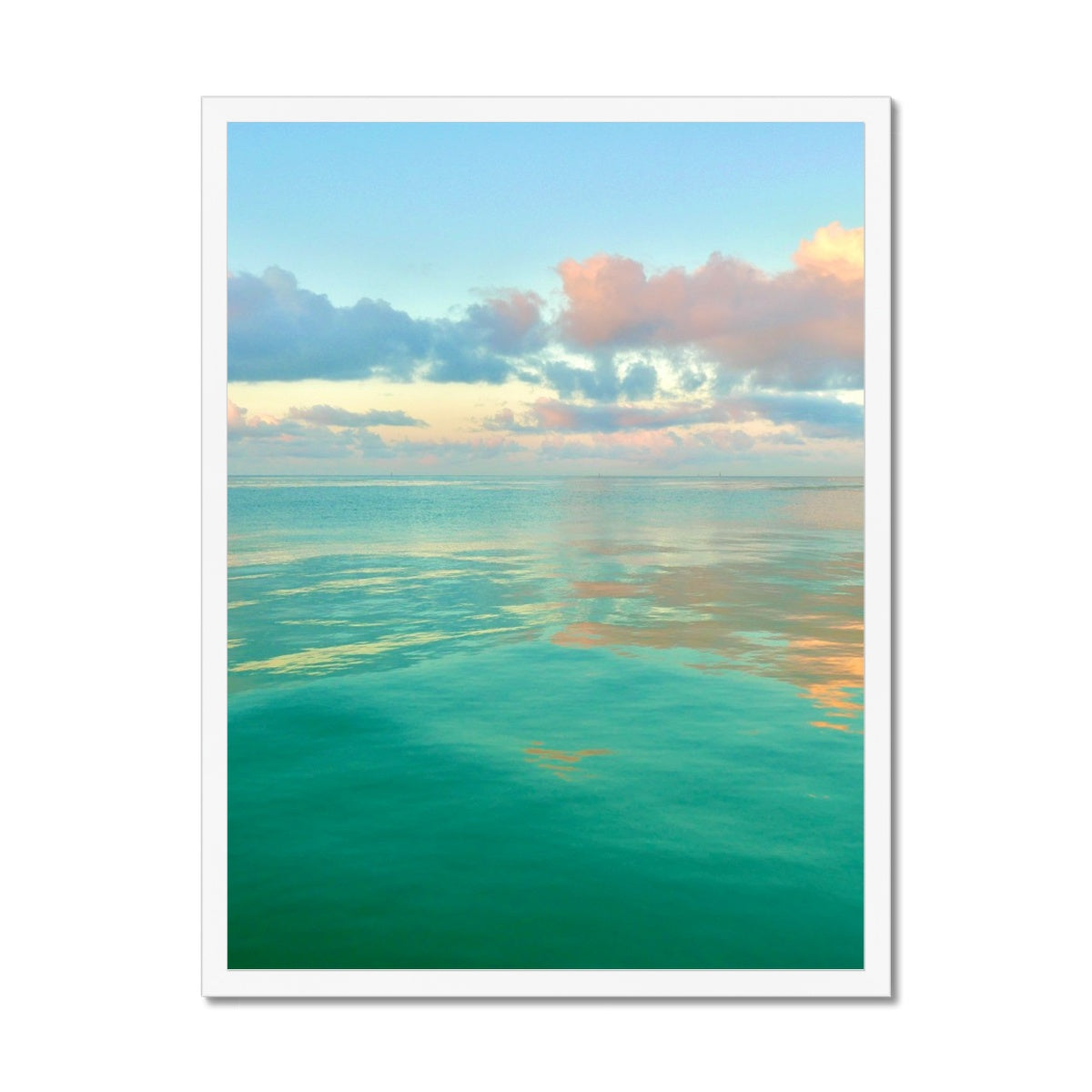 Rise and Float Framed Print