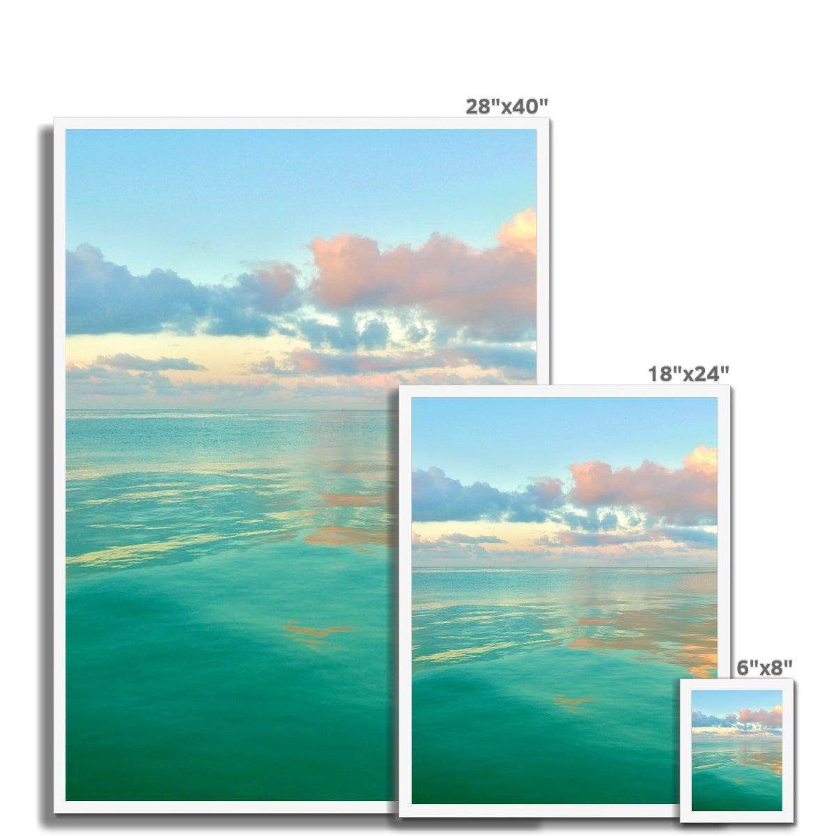 Rise and Float Framed Print