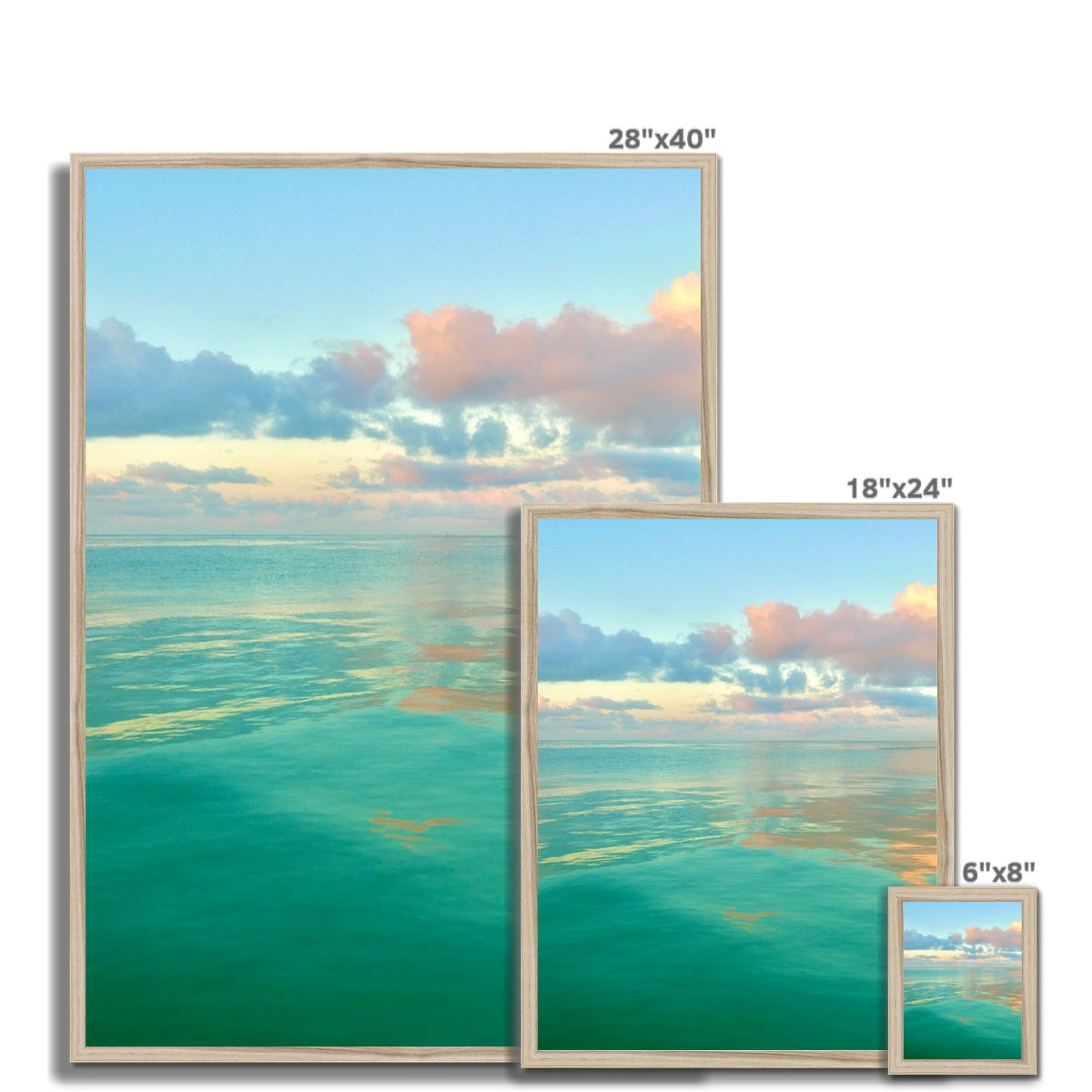Rise and Float Framed Print