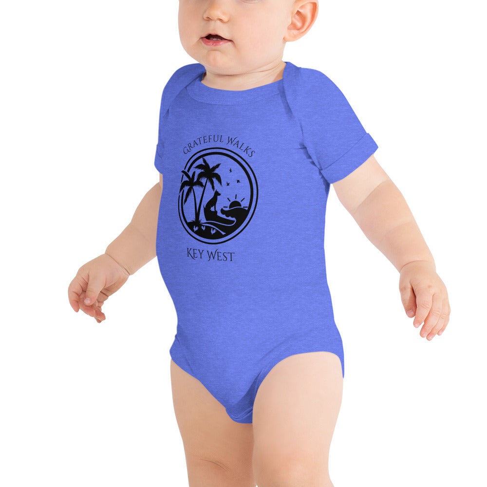 Grateful Walk Key West short sleeve onesie