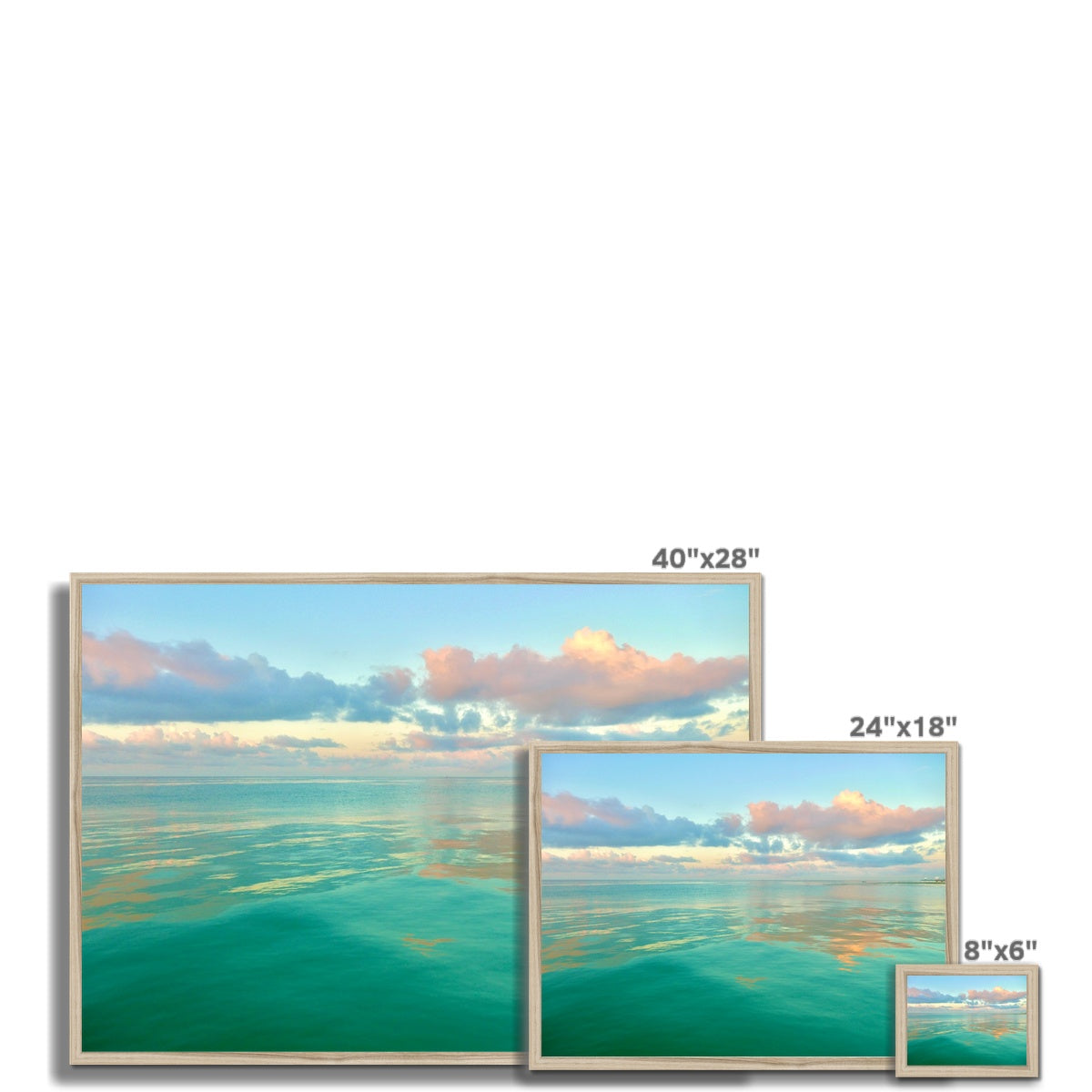 Rise and Float Framed Print