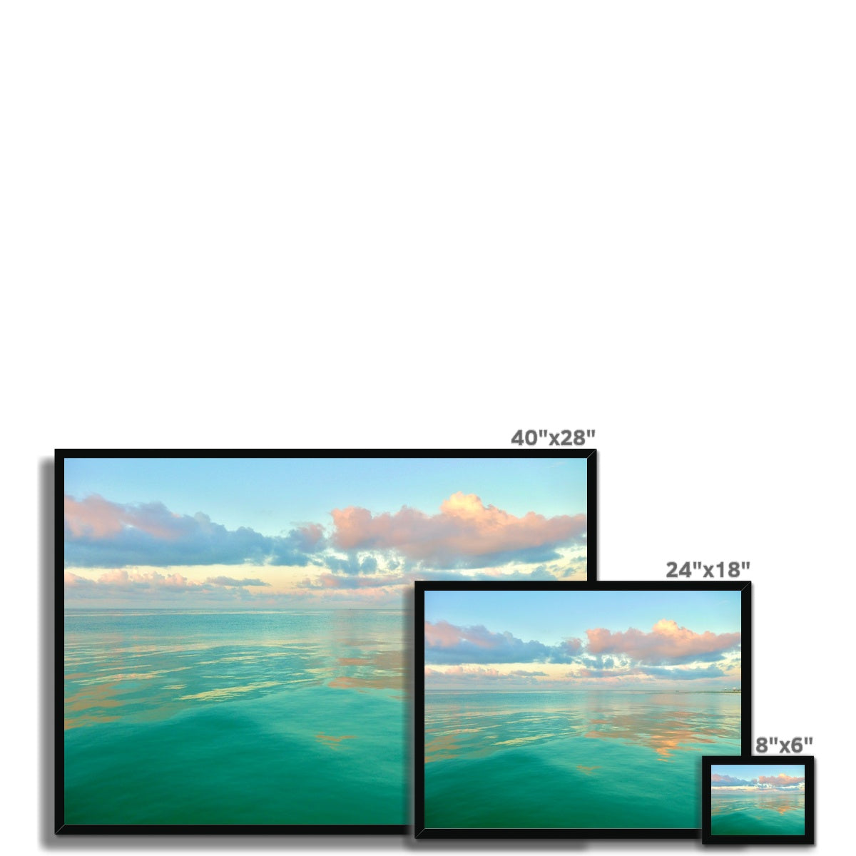 Rise and Float Framed Print