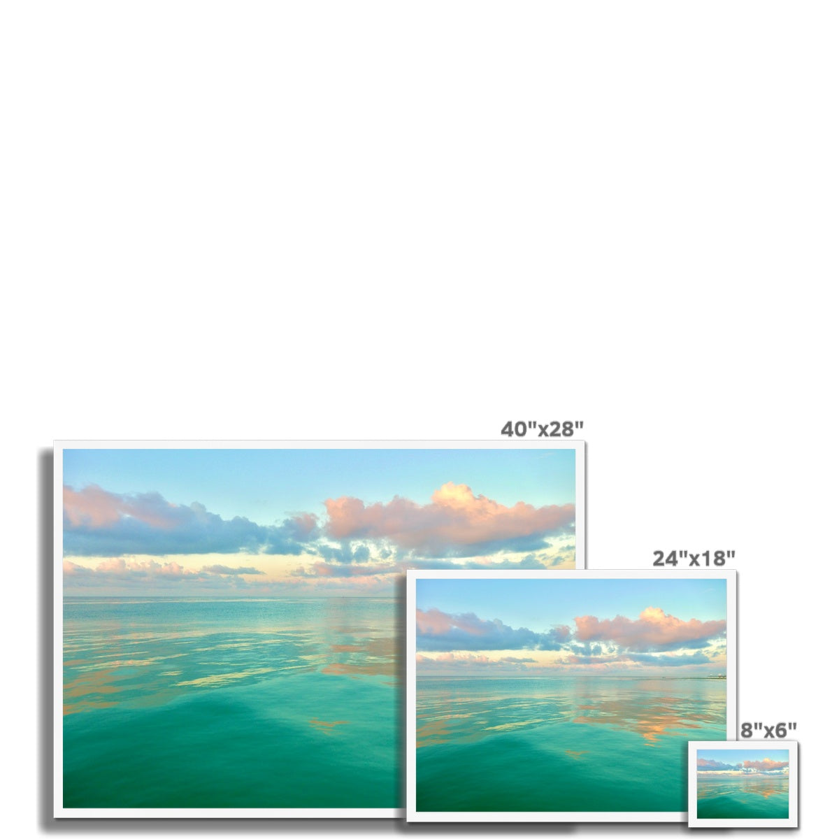 Rise and Float Framed Print